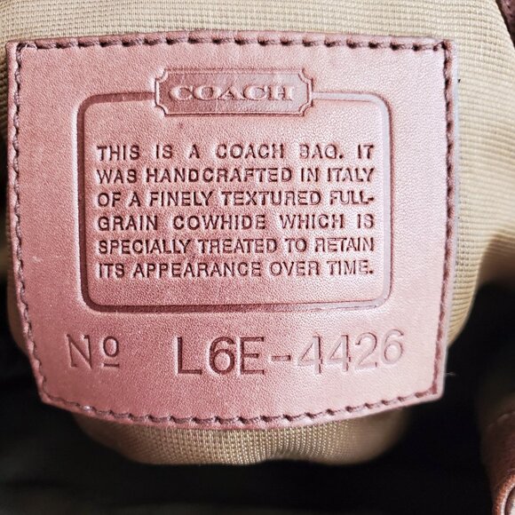 EUC & HTF Coach Madison Deauville Bag (#4426) in Beechnut – Italian made! - Picture 13 of 16